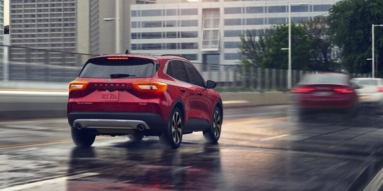Ford Escape PHEV technology interface