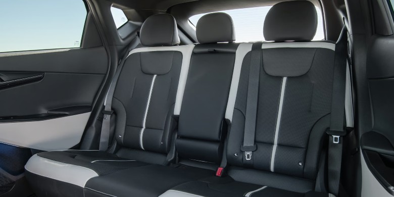 View of interior seating in the 2025 Kia EV6 for sale in Racine, WI