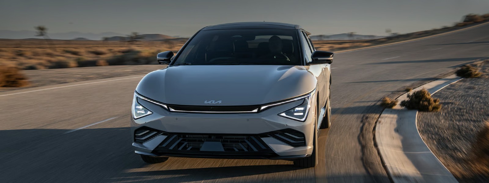 Front view of the 2025 Kia EV6
