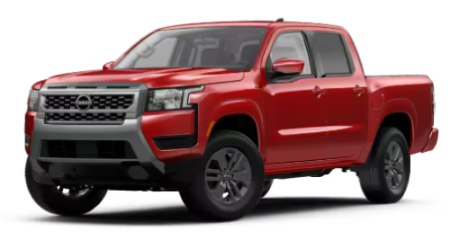 Front exterior view in of the 2025 Nissan Frontier King Crew Cab SV