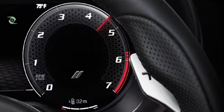 Dodge Hornet speedometer