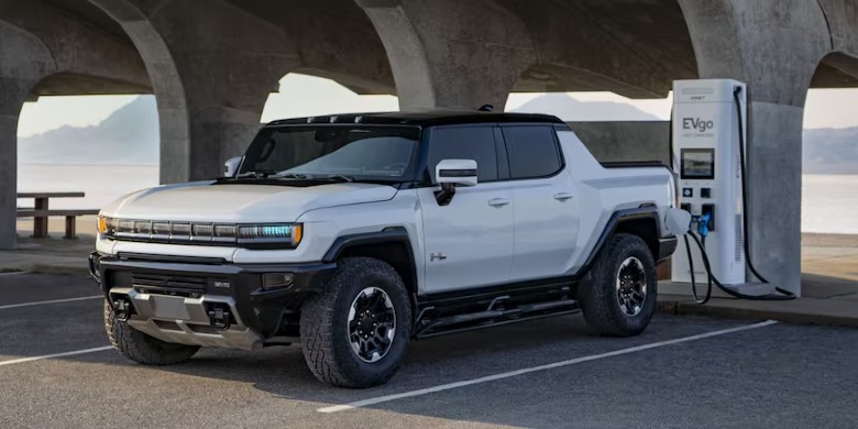 2025 GMC HUMMER EV Pickup for sale in Phoenix, AZ is charging outside