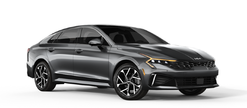 front side exterior view of the 2025 Kia K5 for sale in Racine, WI