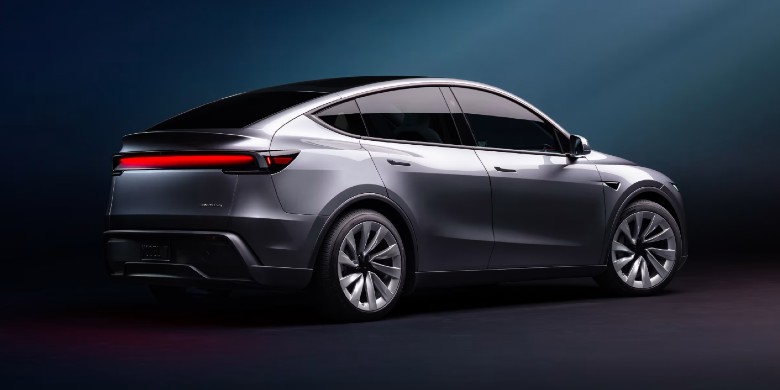 2025 Tesla Model Y side 2