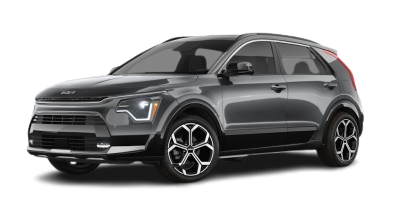 Front side view of the 2025 Kia Niro EX Touring for sale in Racine, WI
