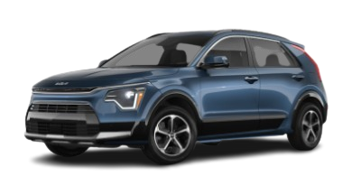 Front side view of the 2025 Kia Niro SX for sale in Racine, WI