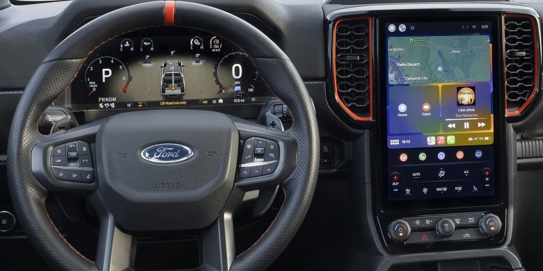 2025 Ford Ranger spacious interior