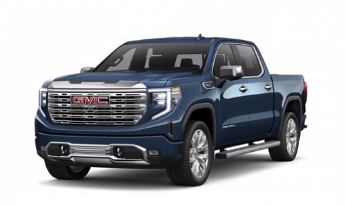 2025 GMC Sierra Denali in Downpour Metallic color