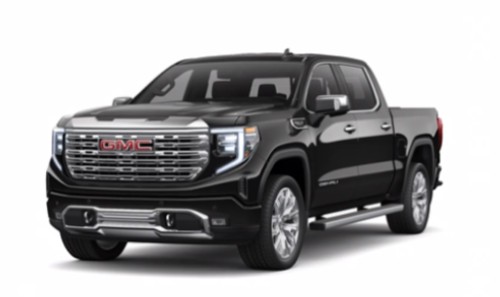 2025 GMC Sierra Denali in Onyx Black color