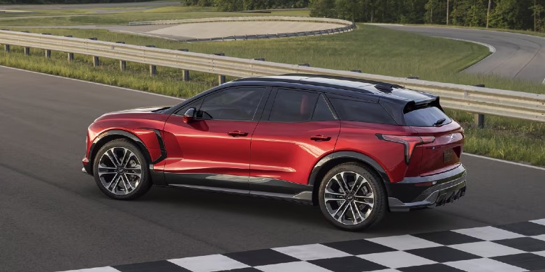 Interior front dash view in the 2026 Chevrolet Blazer EV