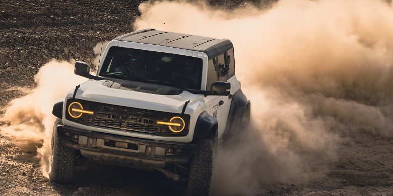 Front exterior view of the 2026 Ford Bronco