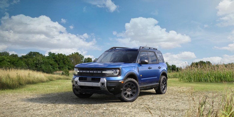 Front exterior view of the 2026 Ford Bronco Sport