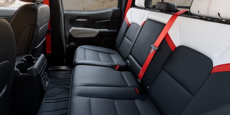 Interior seating view of the 2026 Cadillac canyon for sale in Waukesha, WI