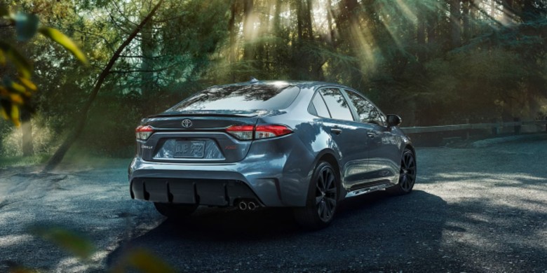Interior front dash view in the 2026 Toyota Corolla