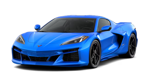 Front exterior view of the 2026 Chevy Corvette E-Ray in Elburn, IL