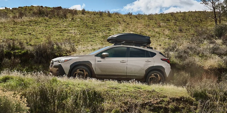 Front exterior view of the 2026 Subaru Crosstrek Hybrid
