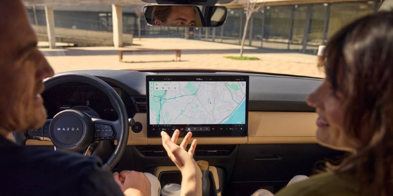 interior with big screen