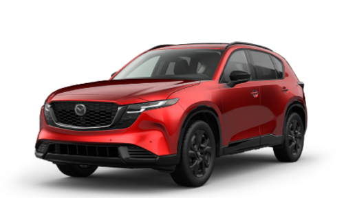Front exterior view of a 2026 Mazda CX-5 2.5 S premium plus for sale in Racine, WI