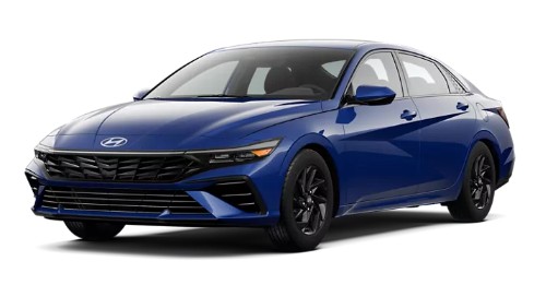 2026 Hyundai Elantra Hybrid Blue 