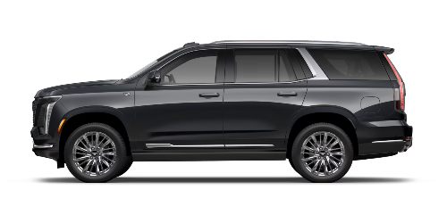 exterior side view of the 2026 Cadillac Escalade Luxury