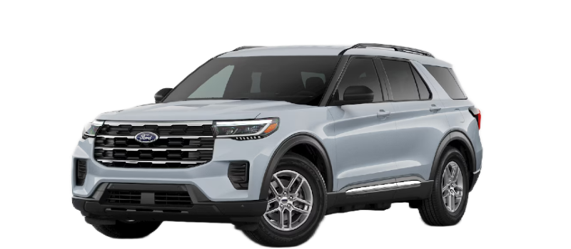 Front exterior view of the 2026 Ford explorer for sale in Union, MO