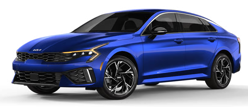 2026 Kia K5 GT-Line sedan exterior