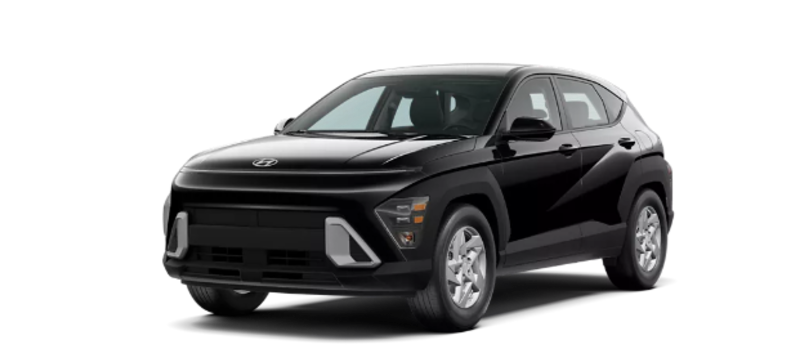 Front exterior view of a 2026 Hyundai Kona