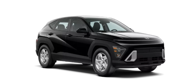 Front exterior view of a 2026 Hyundai Kona