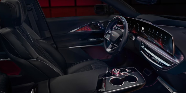 Front exterior view of the 2026 Cadillac LYRIQ