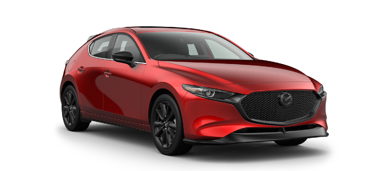 2027 Mazda3 hatchback body style cutout