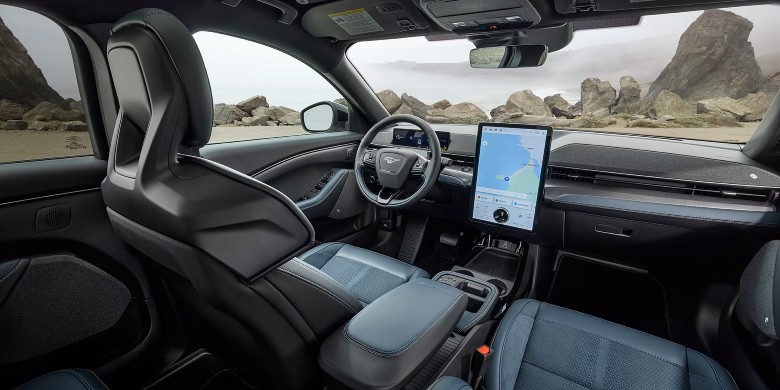 2026 Ford Mustang Mach-E technology near Corsicana TX