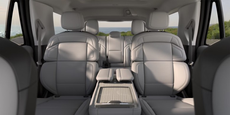 interior seating view of the 2026 Lincoln Navigator