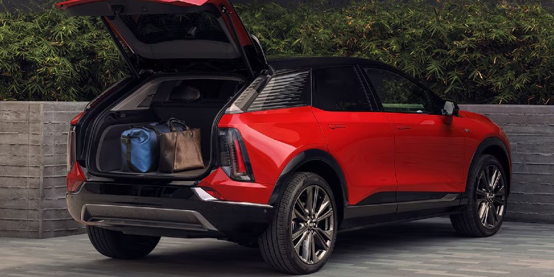 Interior front dash view in the 2026 Cadillac OPTIQ