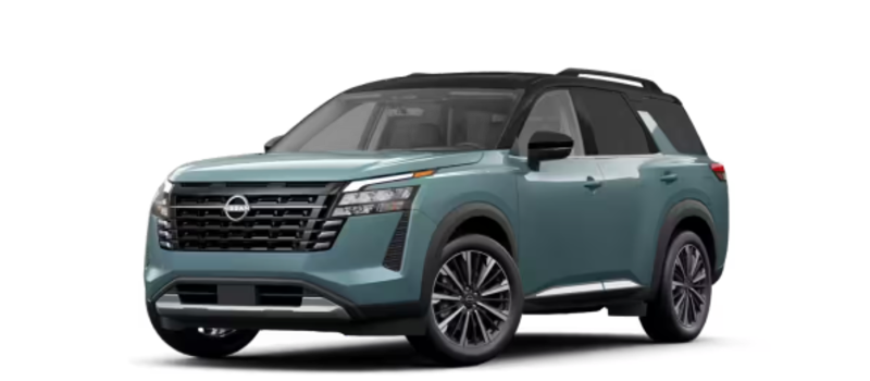 Front exterior view of a 2026 Nissan Pathfinder® for sale in Streetsboro, OH