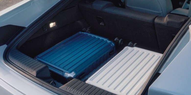 2026 Honda Prelude cargo area with luggage