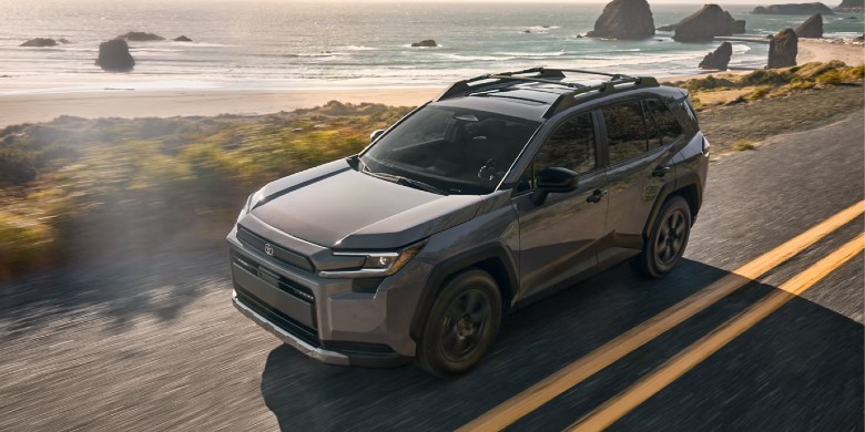 Front exterior view of the 2026 Toyota RAV4