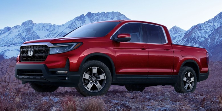 Front exterior view of the 2026 Honda Ridgeline