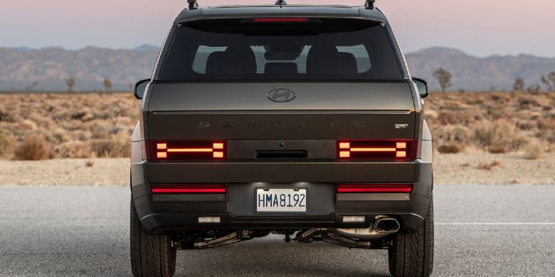 Interior front dash view in the 2026 Chevrolet santafe