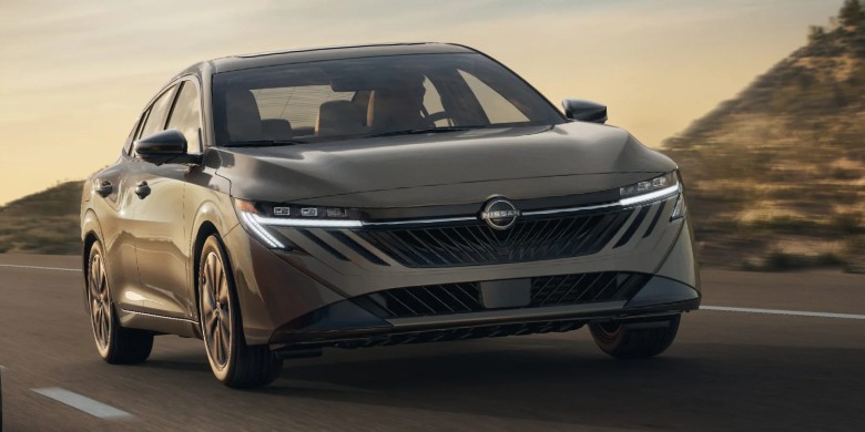 Front exterior view of the 2026 Nissan Sentra