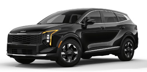 Front exterior view of a 2026 Kia Sportage LX