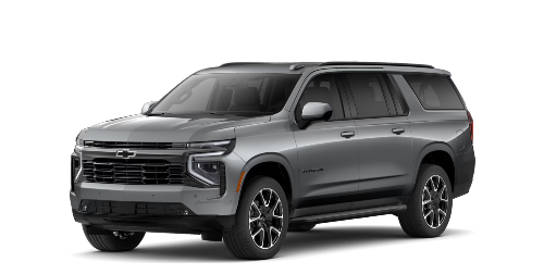 Front exterior view of a 2026 Chevy Suburban RST in Racine, WI