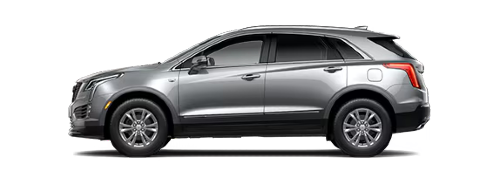 Side exterior view of a 2026 Cadillac XT5 for sale in Phoenix, AZ