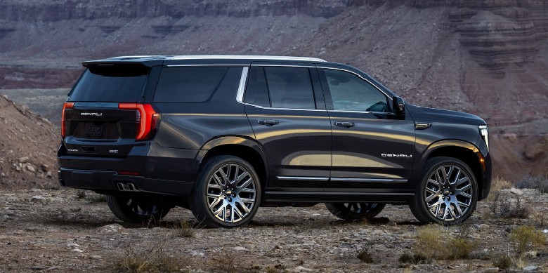 2026 GMC Yukon XL Denali rear three-quarter Las Vegas NV