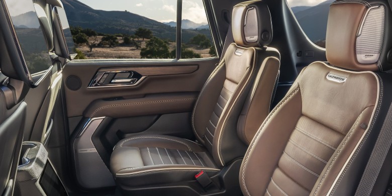 2026 GMC Yukon XL Denali Ultimate premium leather interior