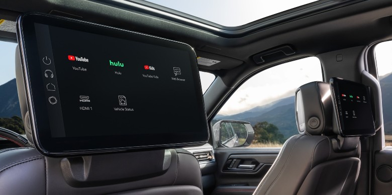 2026 GMC Yukon XL Rear Seat Media System