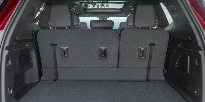 2027 GMC Acadia cargo space
