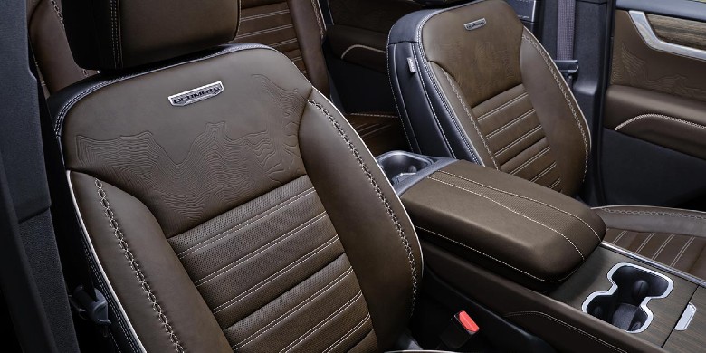 2027 GMC Acadia denali ultimate seats