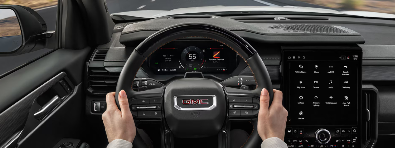 2027 GMC Acadia dashboard