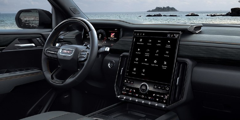 2027 GMC Acadia interior technology