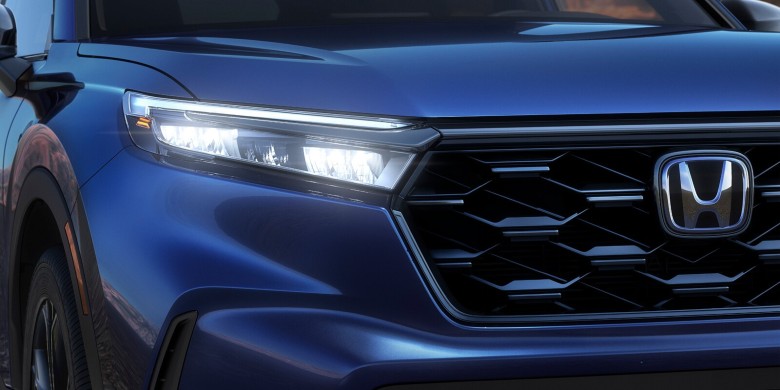 2027 Honda CR-V headlight detail